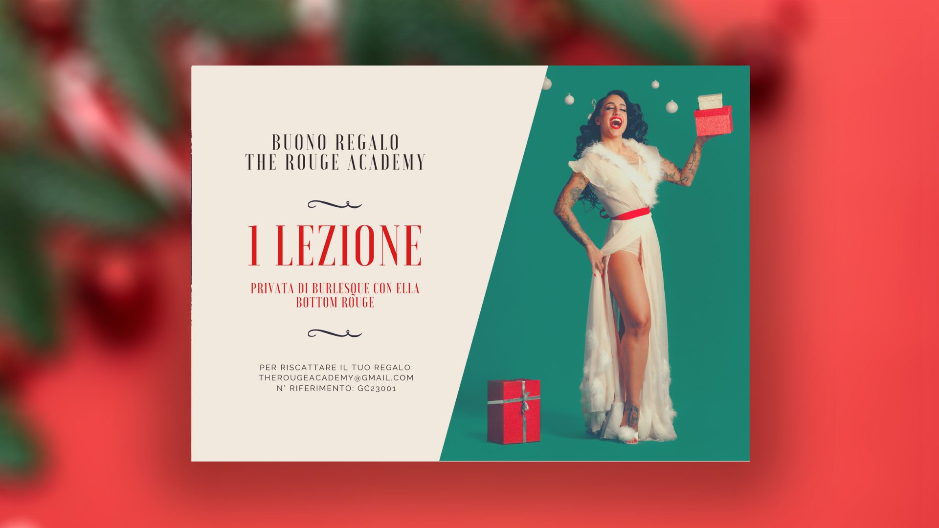 Lezione privata con Ella Bottom Rouge